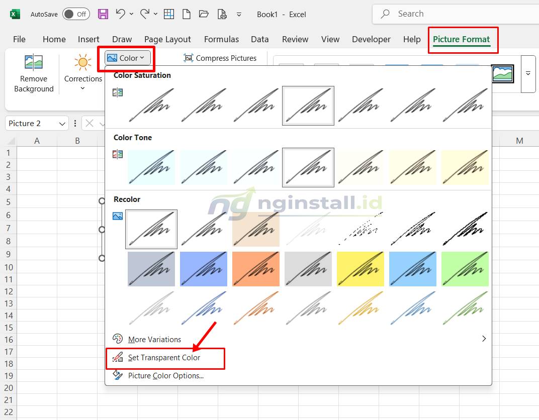 Cara Behind Text di Excel Dengan Mudah