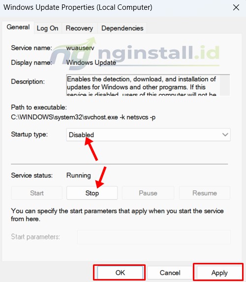 Cara Mematikan Windows Update Secara Paksa dan Permanen