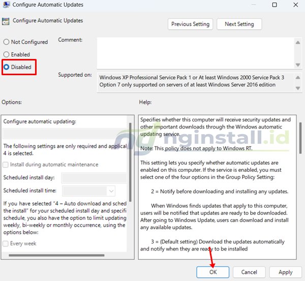 Cara Mematikan Windows Update Secara Paksa dan Permanen