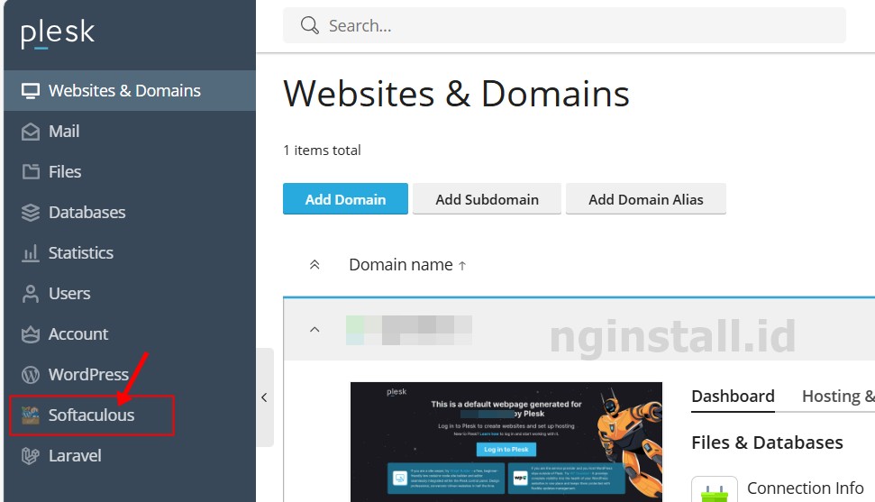 Cara Install WordPress di Plesk Panel Secara Otomatis