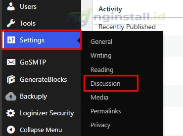 Cara Menonaktifkan Pingback di WordPress