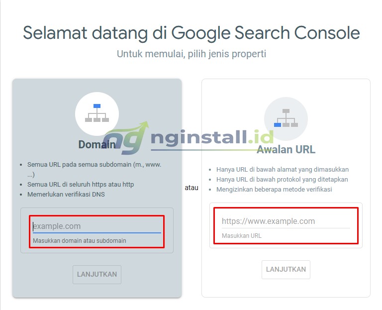 Cara Mendaftarkan dan Verifikasi Website di Google Search Console
