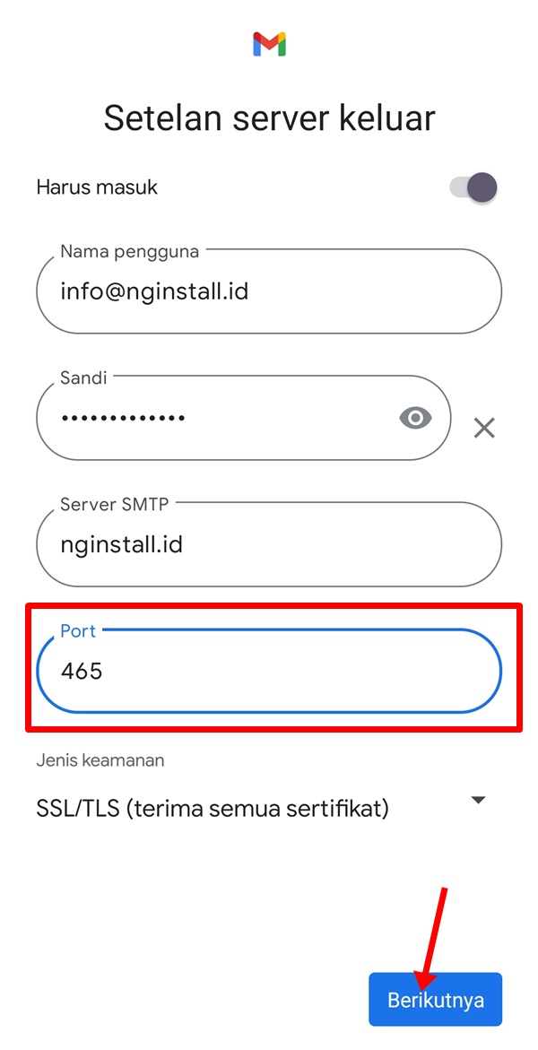 Cara Konfigurasi Email Pribadi ke Gmail
