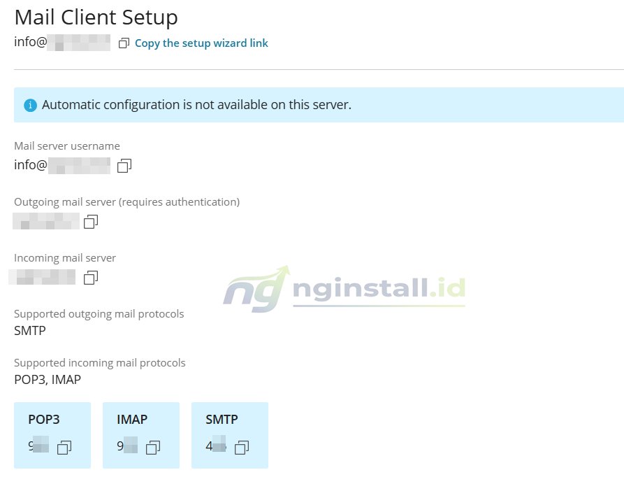 Cara Membuat Email Domain Sendiri