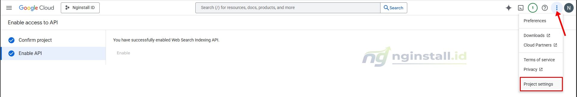 Cara Setting Plugin Instant Indexing Rank Math