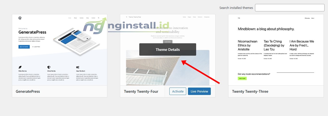 Cara Menghapus Tema WordPress Yang Tidak Terpakai