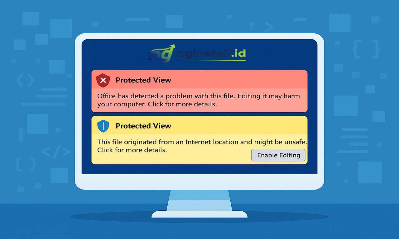 Cara Mengatasi Excel dan Word Tidak bisa di Edit Karena Protected View