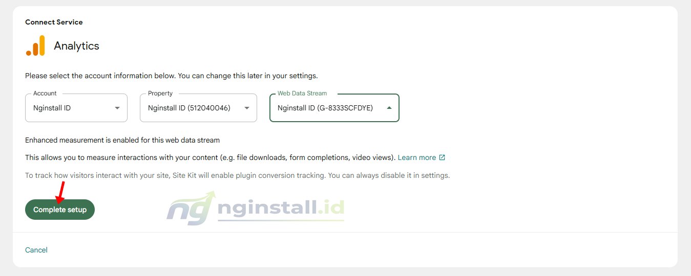 Cara Install Plugin Site Kit By Google di WordPress