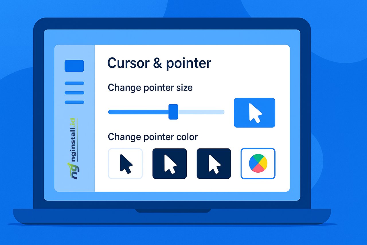 Cara Mengubah Ukuran dan Warna Pointer Mouse