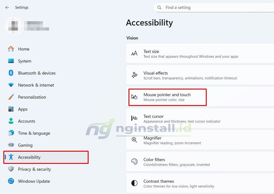 Cara Mengubah Ukuran dan Warna Pointer Mouse