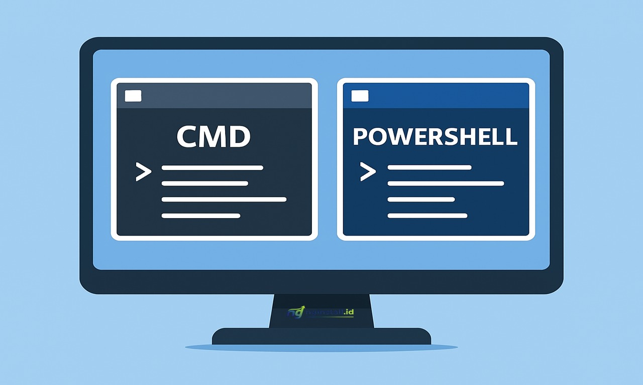 Perbedaan CMD dan PowerShell di Windows