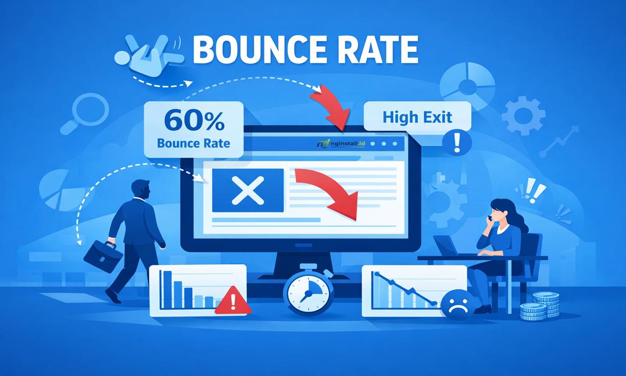 Mengenal Bounce Rate, Faktor dan Cara Optimasinya