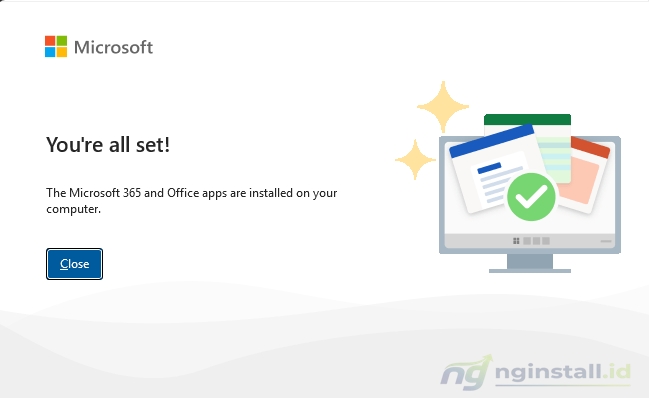 Cara Install Microsoft Office 2021