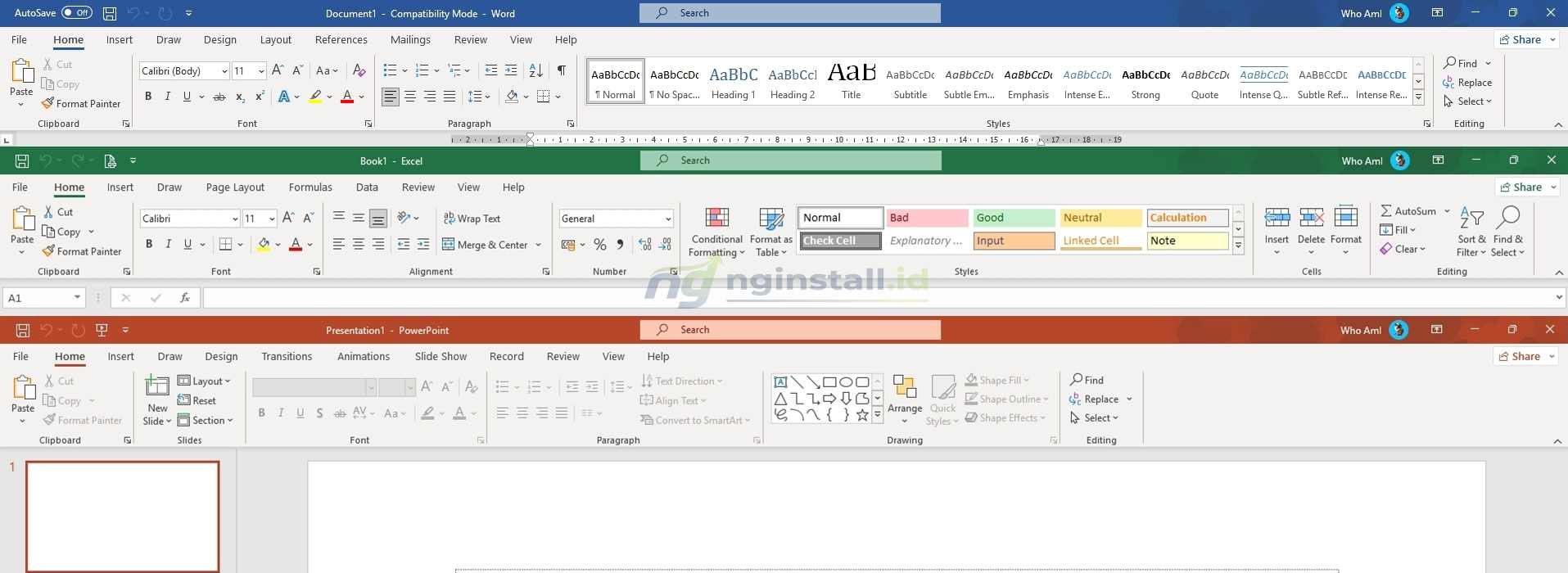 Cara Install Microsoft Office 2021