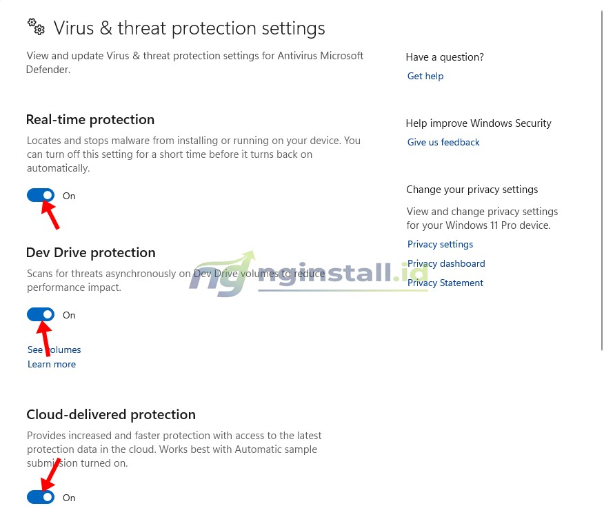 Cara Mematikan Antivirus Bawaan Windows 11