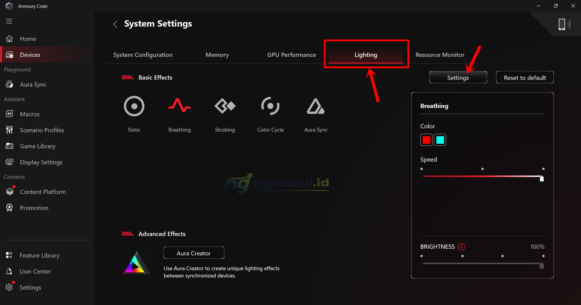 Cara Menyalakan Lampu Keyboard Laptop Asus ROG Strix