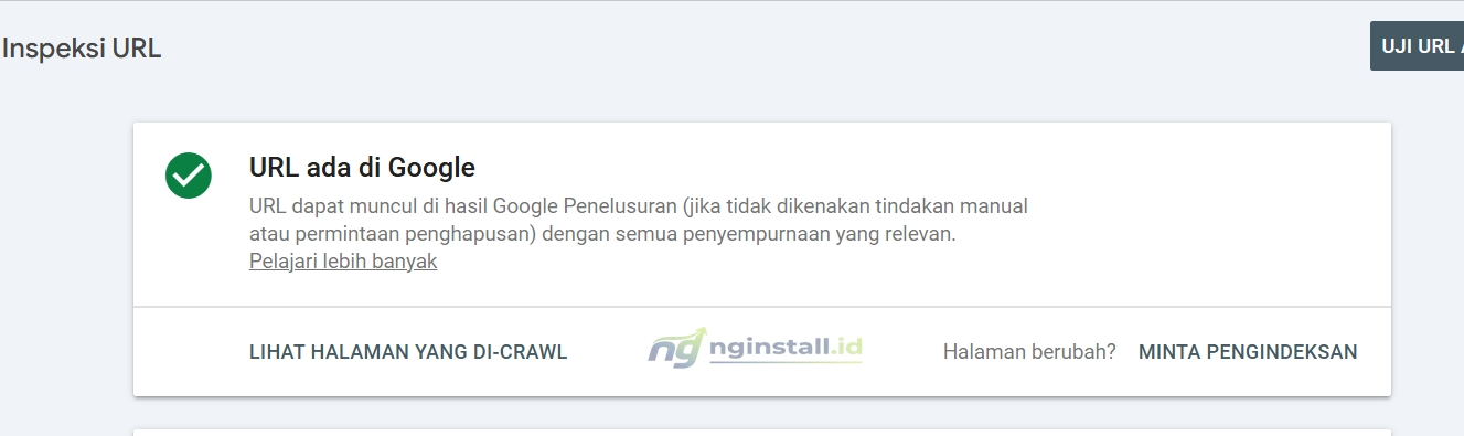 Cara Agar Artikel Baru Cepat Terindeks Google
