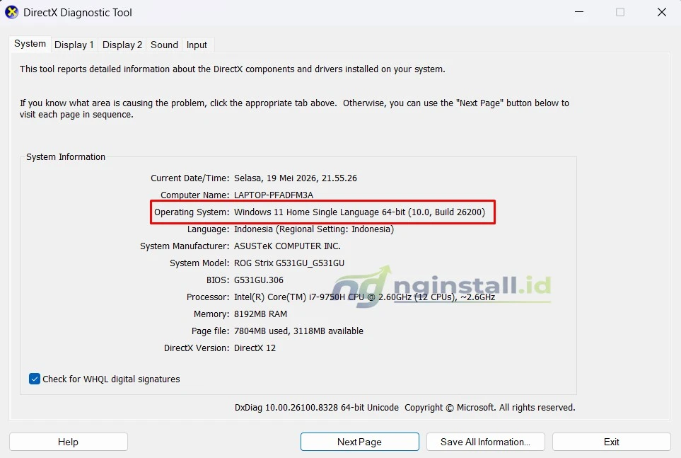 Cara Cek Windows 32 Bit atau 64 Bit di Windows