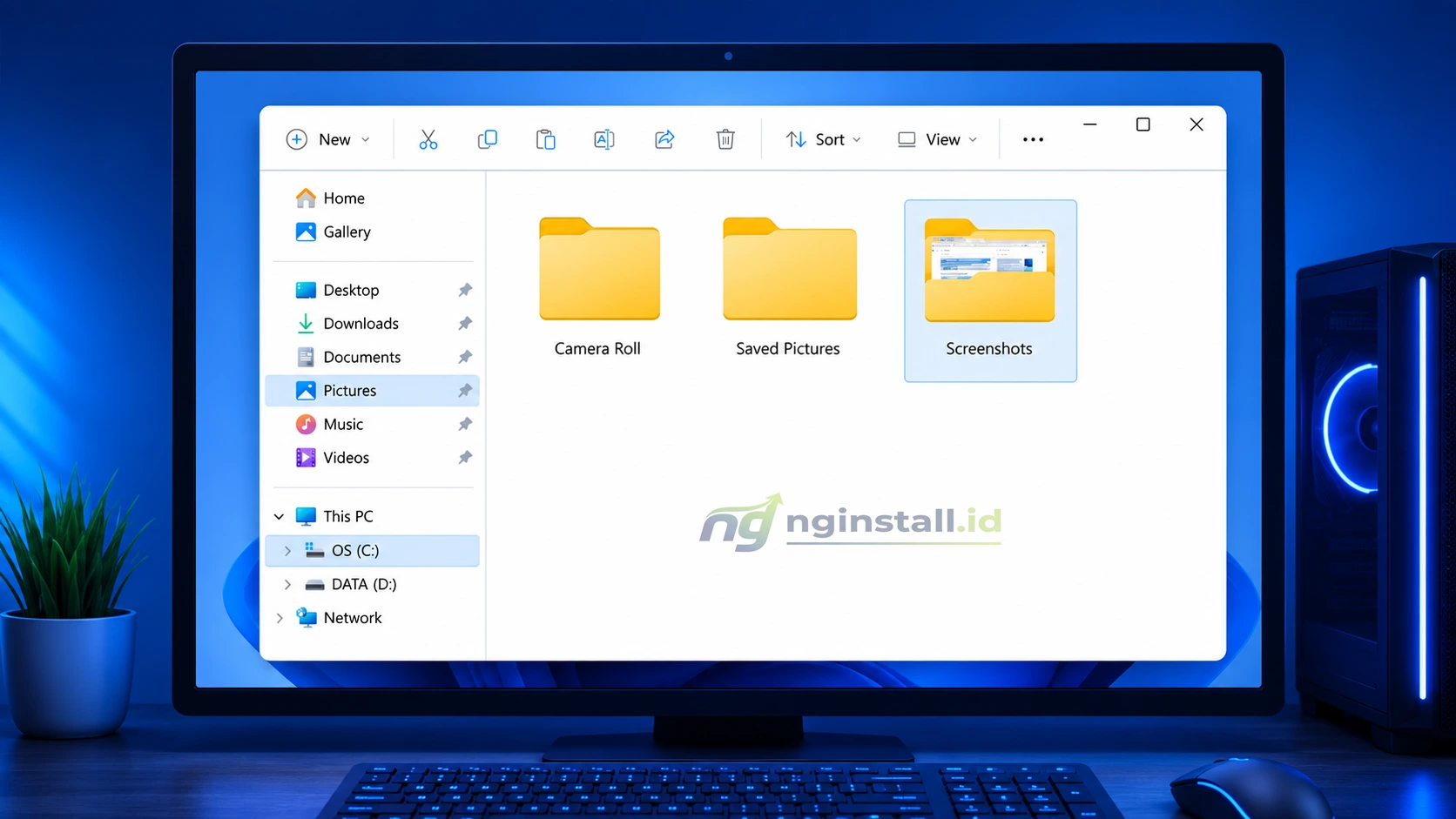 Cara Melihat Hasil Screenshot di PC/Laptop