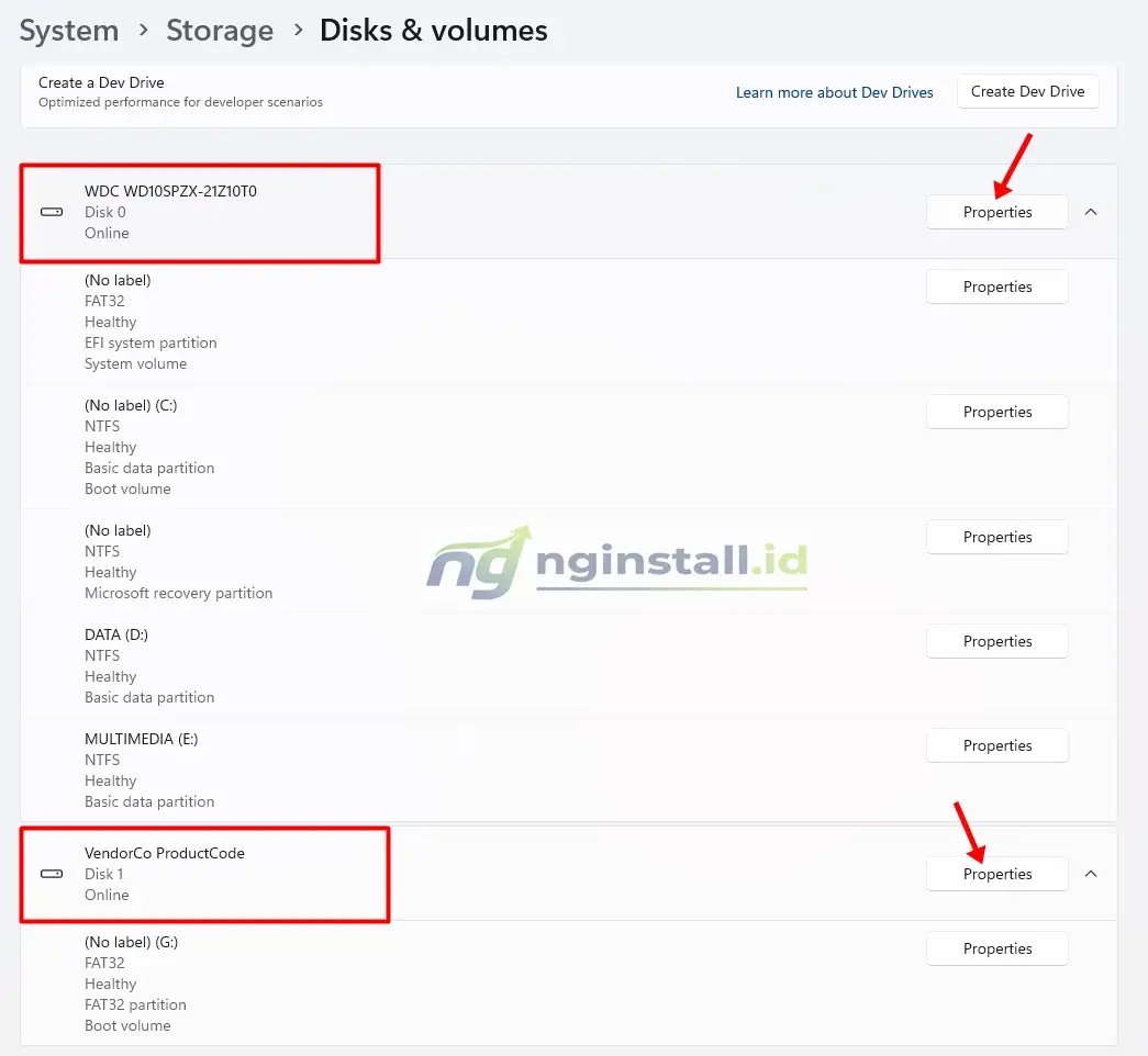 Cara Cek Jenis Partisi MBR atau GPT