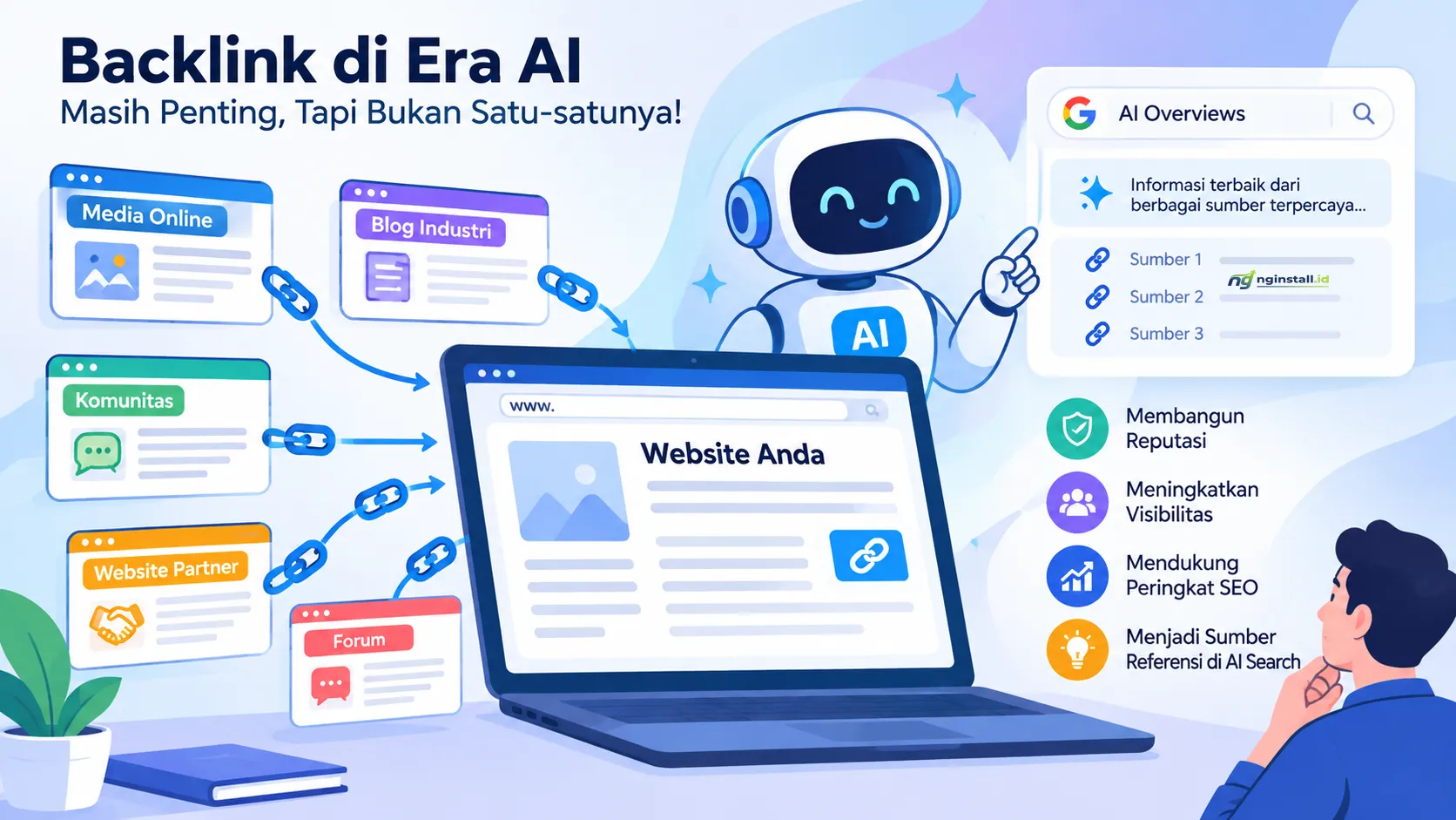 Apakah Backlink Masih Penting di Era AI Sekarang? Ini Penjelasannya