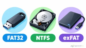 Cara Cek File System Fat32, NTFS atau ExFAT pada Media Penyimpanan