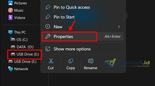 Cara Cek File System Fat32, NTFS atau ExFAT pada Media Penyimpanan
